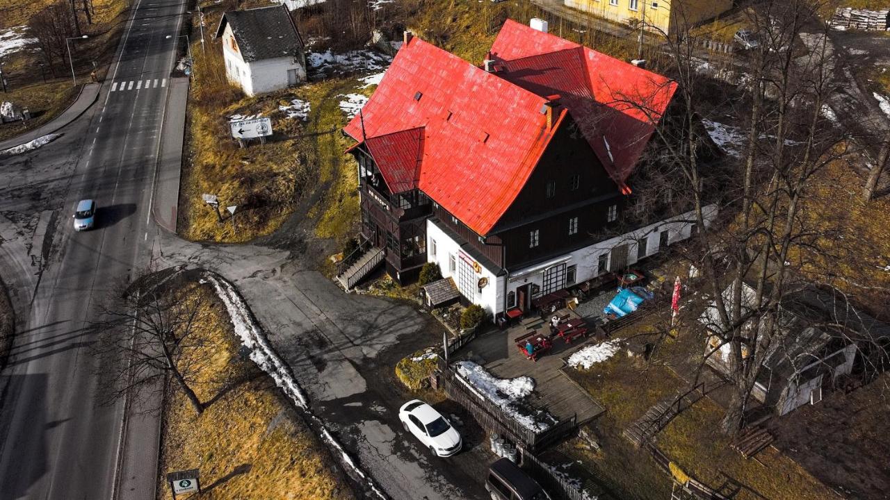 Hotel Penzion Na Rychtě Malá Morávka Exteriér fotografie